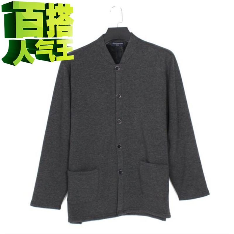 Cũ một năm đàn ông cardigan quần áo mùa thu mùa xuân mỏng người già lỏng mới, đơn giản người trung niên thở mùa thu kích thước lớn.