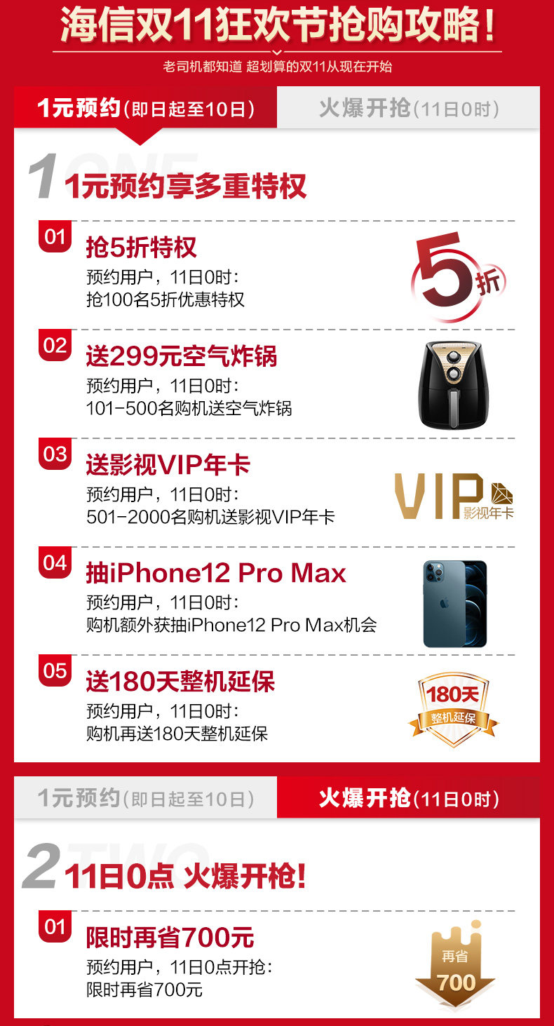 小神价 海信 55寸 真4K高清 AI智能全面屏电视 支持运动补偿 图4