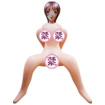 Fully inflatable painted skin inflatable doll adult sex toys cartoon masturbation supplies male sex doll