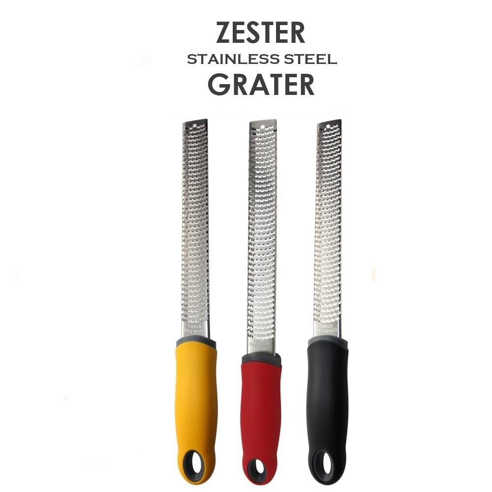 2 in 1 stainless steel microplane zester grater high quality