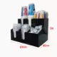 Chủ sở hữu cốc giấy Xô đen Cà phê trà Cốc cốc dùng một lần Cup Cup Chủ acrylic Cup Chủ Hộp lưu trữ - Cà phê