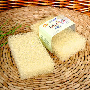 Korean anti-loofah dishcloth sponge brush pan scouring pad nano kitchen cleaning non-stick oil decontamination