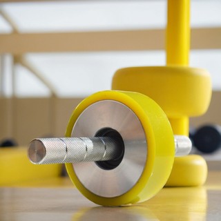 Stainless Steel Mini Abdominal Wheel Bearing Abdominal Muscle Wheel Silent Household Wear-Resistant Aluminum Alloy Roller Indoor Home Fitness