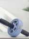Double-bearing abdominal fitness wheel single wheel TPR rubber wheel surface is silent and does not hurt the floor indoor sports outdoor abdominal fitness wheel