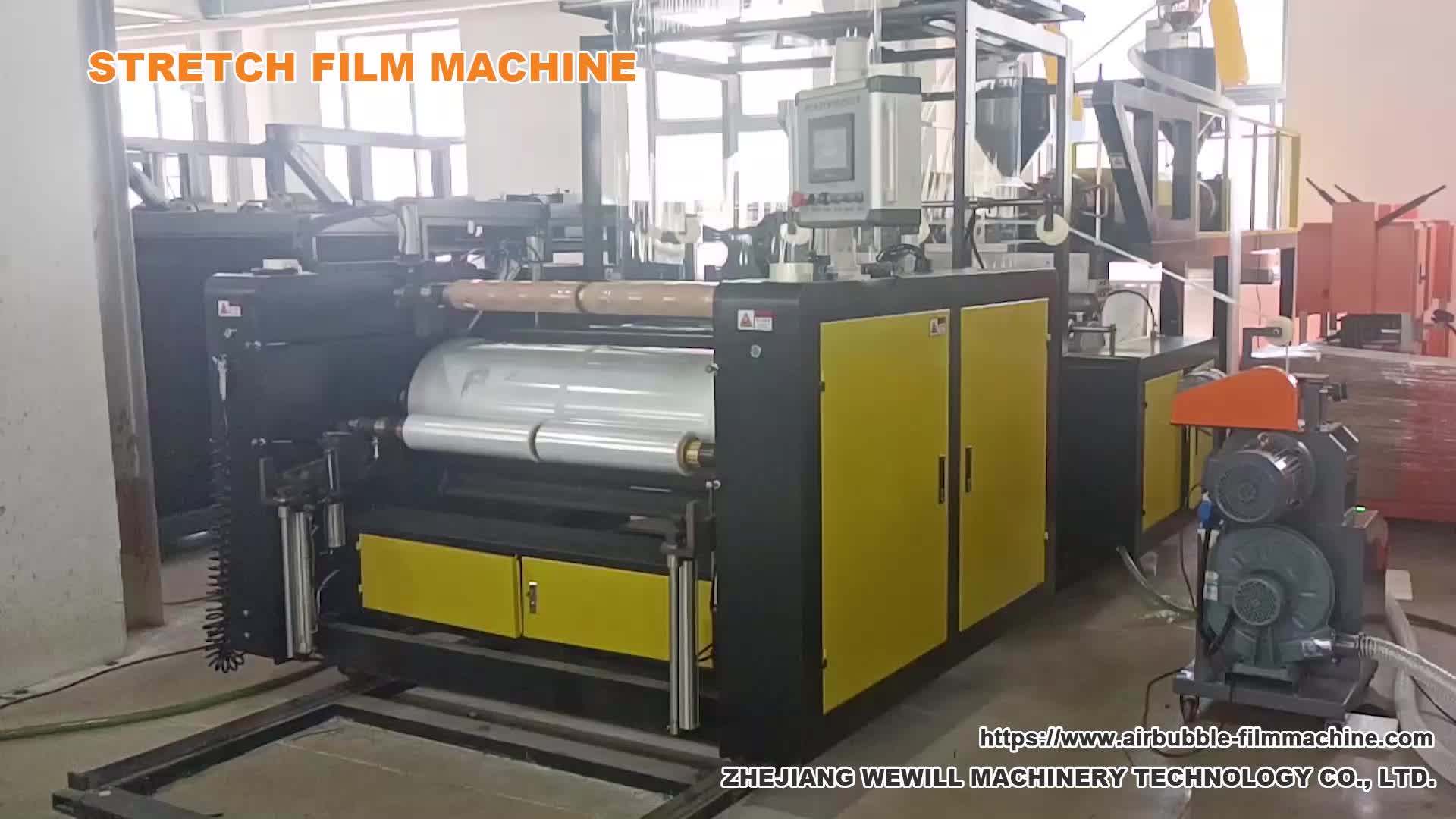 Stretch Film Making Machine 2 Layer Stretch Film Making Production Line