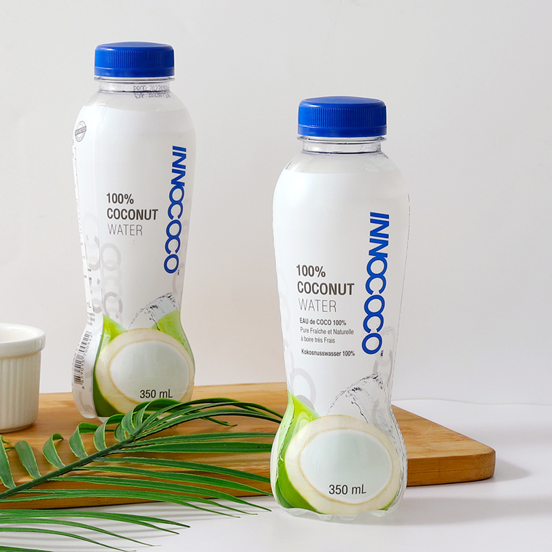 Thai imports INNOCOCO Coconut Aquatic Squeezed Coconut Juice Drink Summer Net Red Fruit Taste Cool Drink Bottle