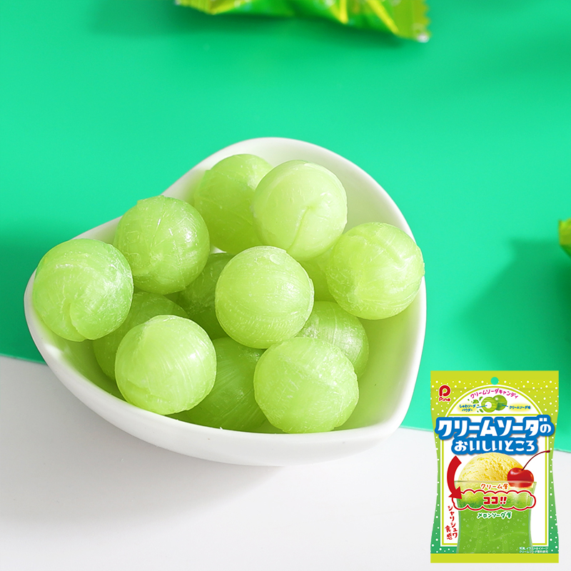 Japan imports PINE Peyyin Hammigua soda Taste Sandwich Candy High Face Value Fruity hard Sugar Sugar Zero Food