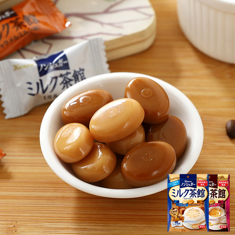 Japan Imported Ganlac Coffee Tea House Cream Coffee Caramel Milk Taste Candy Bagged Delight Casual Zero Food