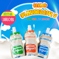 E-Shine Yisha summer lactic acid bacteria assorted fruit flavor Ten absorbable jelly pudding 600g nostalgic flavor