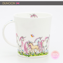 DUNOON Dannon Mug British Bone Porcelain Cup Creative Female Fairy Ceramic Coffee Cup High-end Light Luxury Unicorn