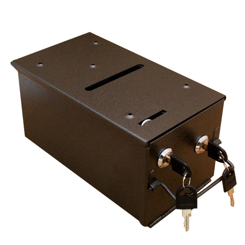 Texas Poker Bagle Iron Cashbox Coin Box Water Pumping Box Texas Poker Hundreds Of Latte Iron Money Money Pumping Tank