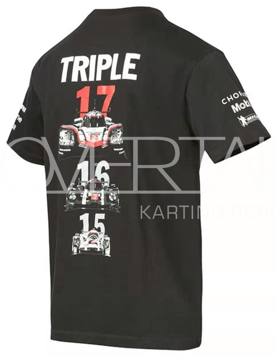 New Year's price genuine Porsche WEC annual manufacturer Triple Crown Prince T-shirt 919 Le Mans superiority OVERTAKE