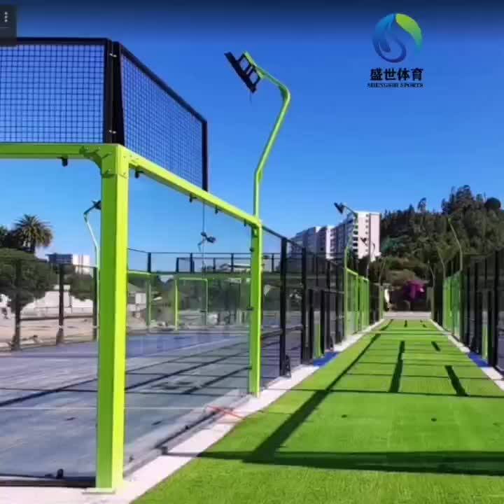 2022 Factory Price Padel Tennis Court Panoramic Sport Paddle Tennis