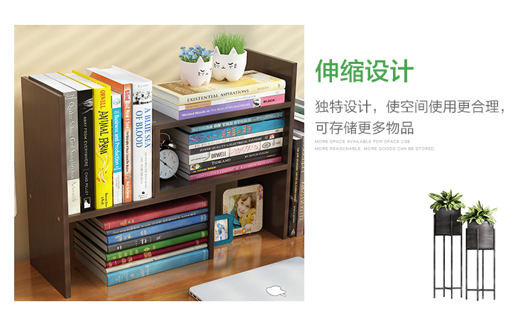 Bàn tủ sách kết hợp đơn giản phòng ngủ gia đình bàn kinh tế cô gái sinh viên với chức năng tiết kiệm không gian sáng tạo - Kệ kệ để sách treo tường