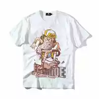 Скейтборд, брендовая футболка с коротким рукавом в стиле хип-хоп, европейский стиль, свободный крой