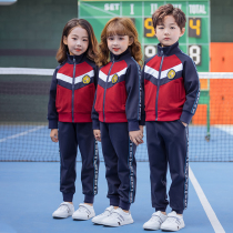 Kindergarten garden clothes spring and autumn Primary School students Sportswear childrens school uniforms summer sports class clothes short sleeve three-piece set