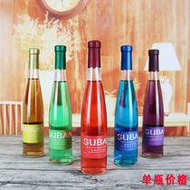 High-grade big belly colorful decorative wine color simulation wine props wine bottle decoration wine bar wine cabinet ornaments