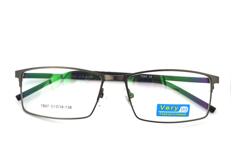 Kính cận thị kim loại full frame cho nam và nữ quang học kinh doanh kính cận thị kính siêu nhẹ kính khung mắt gọng kính