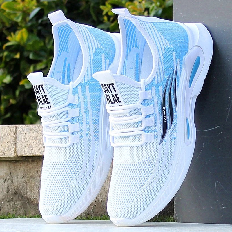 Domestic Brand Men's Shoes Summer New Deodorant Breathable Running Shoes Fly Woven Mesh Shoes Hollow Slip-On Slip-Ons Domestic Brand Men's Shoes Summer New Deodorant Breathable Running Shoes Fly Woven Mesh Shoes Hollow Slip-On Slip-Ons
