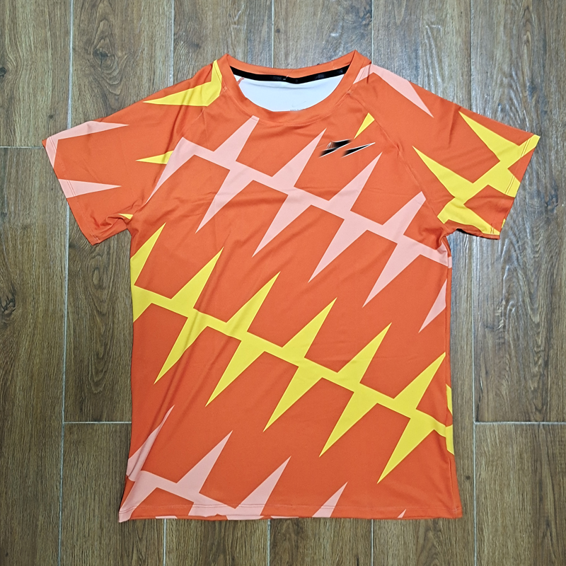 2020 Diamond League Falcon track suit Street race Chainsaw Marathon track T-shirt custom