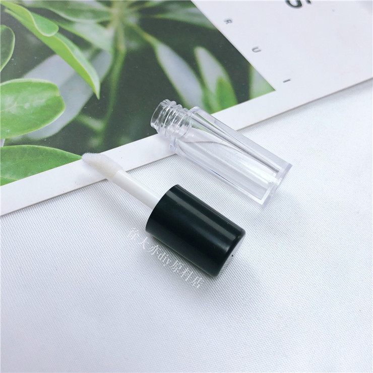 Đặc biệt tự làm mini môi men ống rỗng mẫu thử nghiệm kinh nghiệm để điền vào chai rỗng Lip lip lip bóng DIY tự chế môi men ống - Son bóng / Liquid Rouge 	son romand bóng 08	