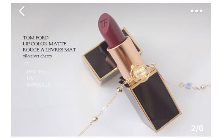 Tom Ford TOM FORD TF Son môi Đen Vàng Đen Tube 08 09 15 16 80 White Tube 05 07 - Son môi son merzy m5