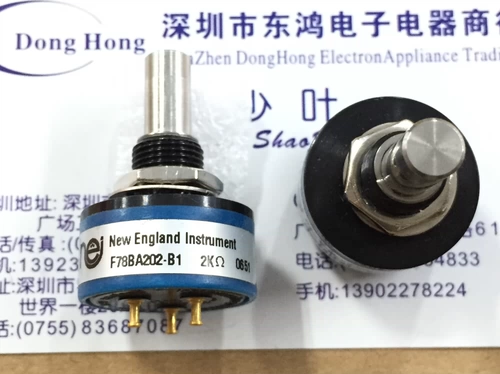 Honeywell Honeywell F78Ba202-B1 Проводящий пластиковый потенциометр 2 3K 360 градусов