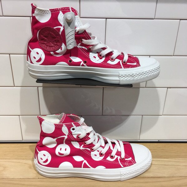 converse cherry print