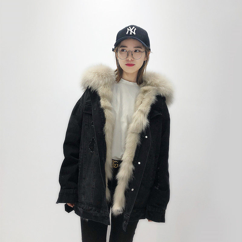 Manteau de fourrure femme - Ref 3174143 Image 4