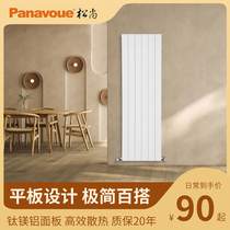 SLT Home Plate Water Heating Fin Small Back Basket Toilet Crossstand Wall-mounted Bedroom Living-room Heating Sheet