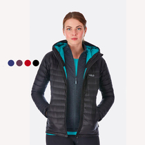 (Grass brother) new RAB Microlight Alpine womens ribs down jacket outdoor QDA92