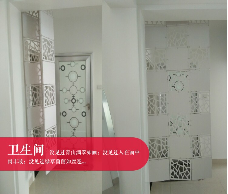 Đơn giản phong cách châu Âu màn hình phân vùng thời trang phòng khách phòng ngủ đơn giản hiện đại hiên chạm khắc treo rèm màn hình gấp mềm - Màn hình / Cửa sổ vách cầu thang gỗ đẹp