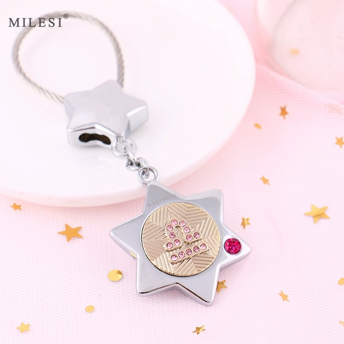 米勒斯 Брелок, креативные ключи от машины для влюбленных, подвеска, простой и элегантный дизайн