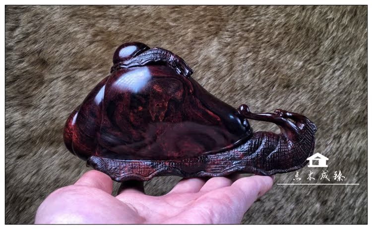 Hainan Yellow Flower Pear Red Wood Pearl Snail has a lifetime wealth parts home accessories car creative living room