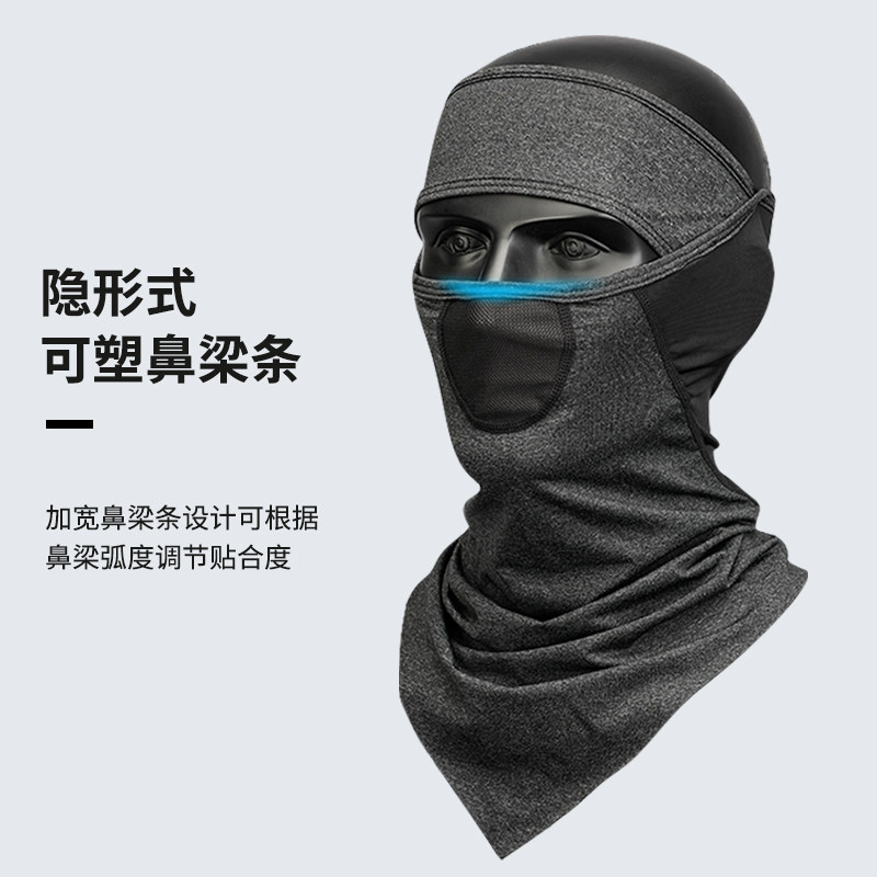 XINTOWN Summer Ice Silk Sunscreen Mask Breathable Outdoor Riding Headscarf Magic Headgear Windproof for men and women
