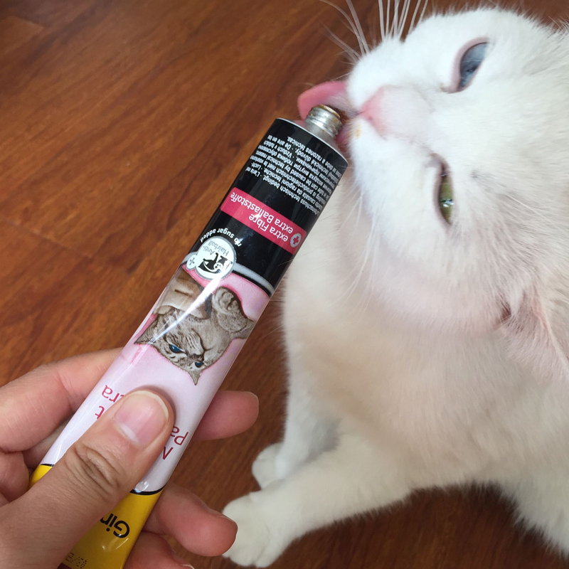 GimCat Junbao kem dưỡng tóc mèo bóng lông thúc đẩy tiêu hóa malt tiêu hóa hương vị tăng cường 50g / 19.11 - Cat / Dog Health bổ sung sữa cho mèo 3 tháng tuổi