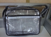 Clean room messenger bag thickened PVC 17-inch mesh anti-static tool bag computer bag 40*30*12