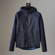 Foreign trade tail single mens sports leisure set Autumn New hooded velvet floral veil suit