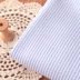 Bong bóng vải cotton sọc áo sơ mi quần áo trẻ em từ vai váy handmade DIY quần áo trẻ em vải Vải vải tự làm