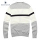 RegattaClub men's cardigan V-neck sweetheart neck sweater men's striped outer wear autumn business casual fashion