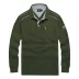 Câu lạc bộ Regatta mùa thu nam mới cotton màu rắn áo dài tay áo thun kinh doanh bình thường Polo áo thun polo Polo