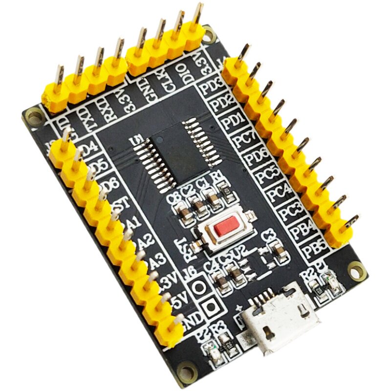 HK32F030MF4P6 Development board Learning board Experiment board Demo board Replacement STM8S003F3P6 compatible
