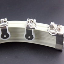 Bendable curtain track aluminum alloy load-bearing King alloy pulley head soft slide bay window U-shaped top rail