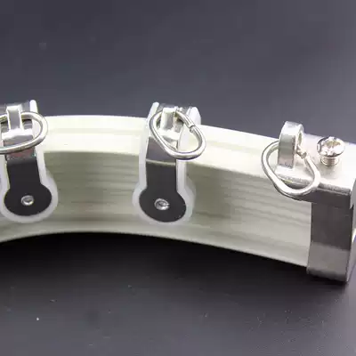 Bendable curtain track aluminum alloy load-bearing King alloy pulley head soft slide bay window U-shaped top rail