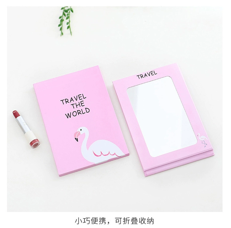 [Cửa hàng bách hóa Yuyu] Gương trang điểm Gương nữ Dressing Mirror Portable Folding Desktop Princess Mirror Simple Fashion Fashion - Thiết bị sân khấu