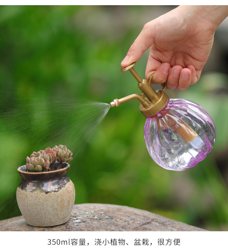[Cửa hàng bách hóa Yuyu] tưới nước xịt chai xịt cong miệng ép gia đình phun nước tưới chai phun nước - Thiết bị sân khấu đèn chiếu