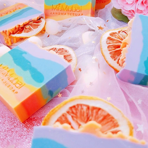 Мыло ручной работы, радужное очищающее молочко, мягкое мыло для лица, подарочная коробка, популярно в интернете