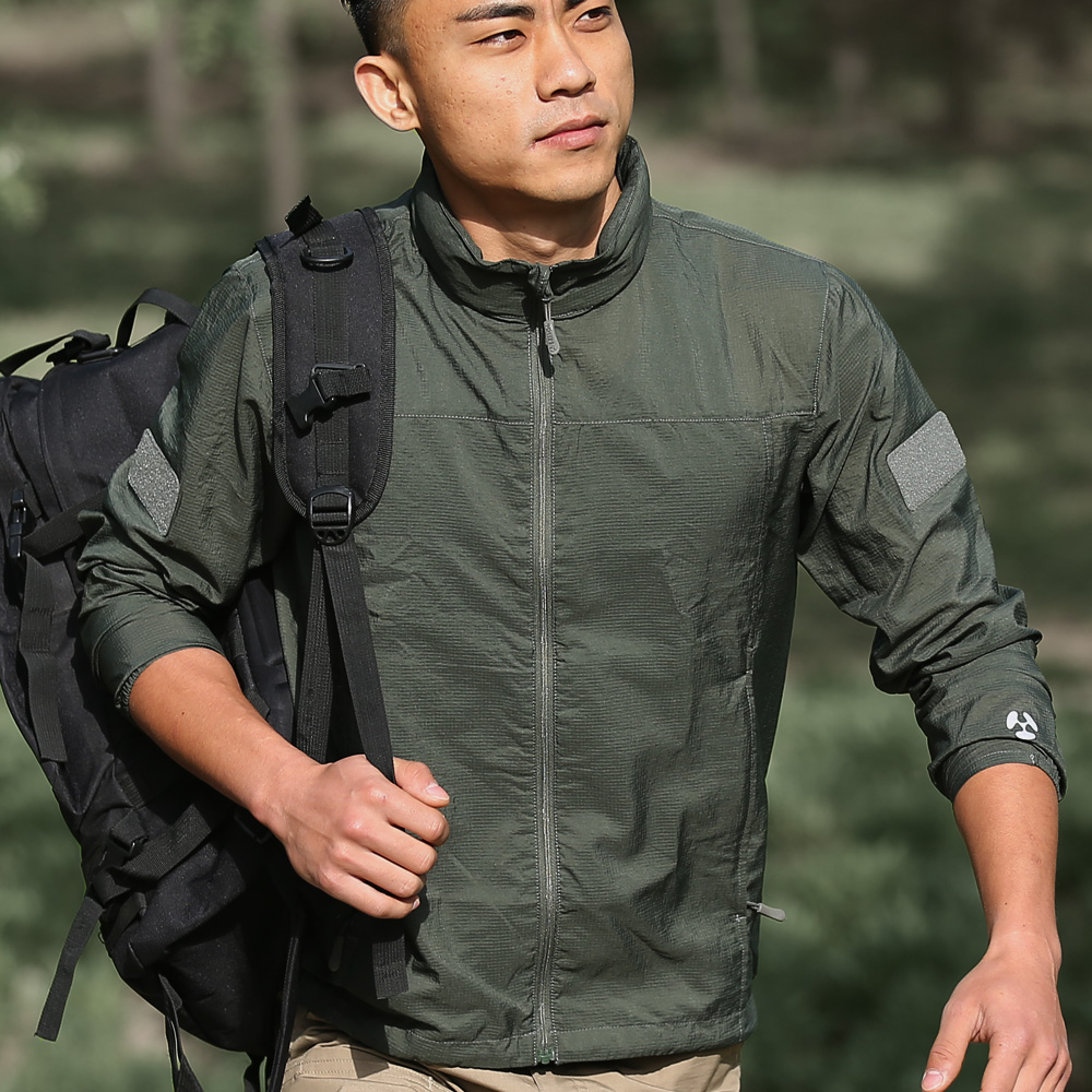 Archon outdoor sunscreen tactics ultra-thin fast dry fast dry skin clothes summer long sleeve jacket storm jacket men