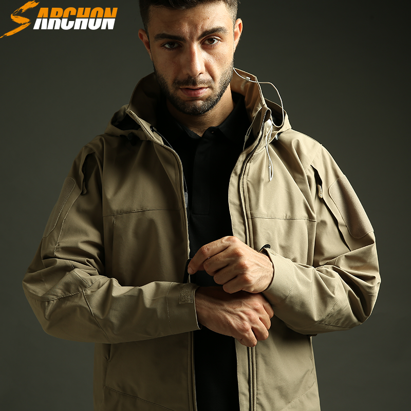 Archon Spring and Autumn Lightweight Tactical Stormtrooper Men's Army Fan Tactical Jacket Outdoor Windbreaker Mountaineering Jacket