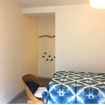 ) Original hand-dyed cotton fabric tablecloth tablecloth 120*170 ZB4